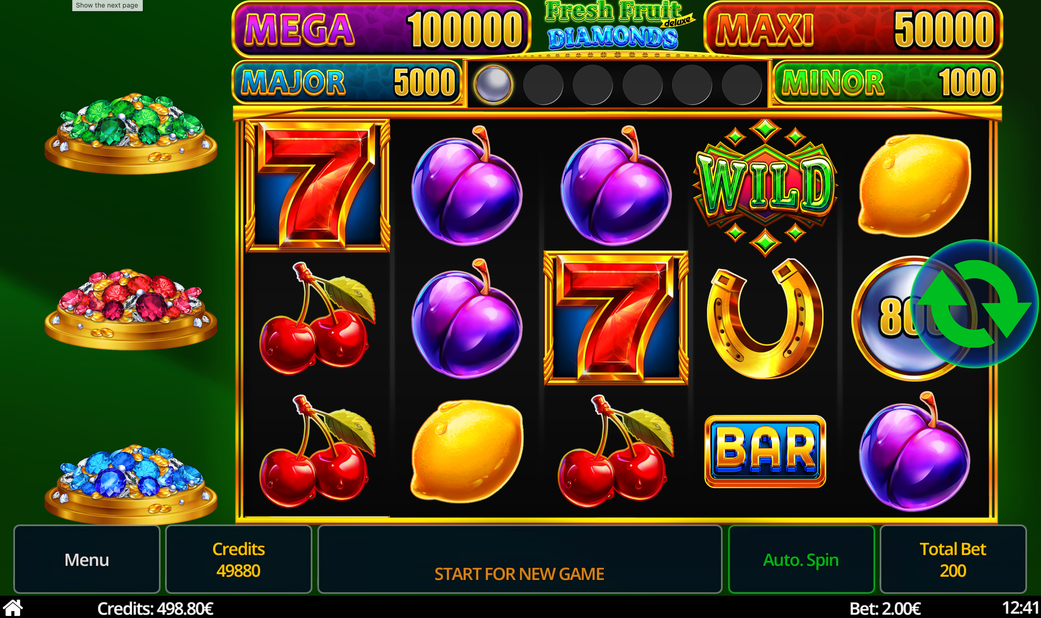 Fresh Fruit deluxe Diamonds