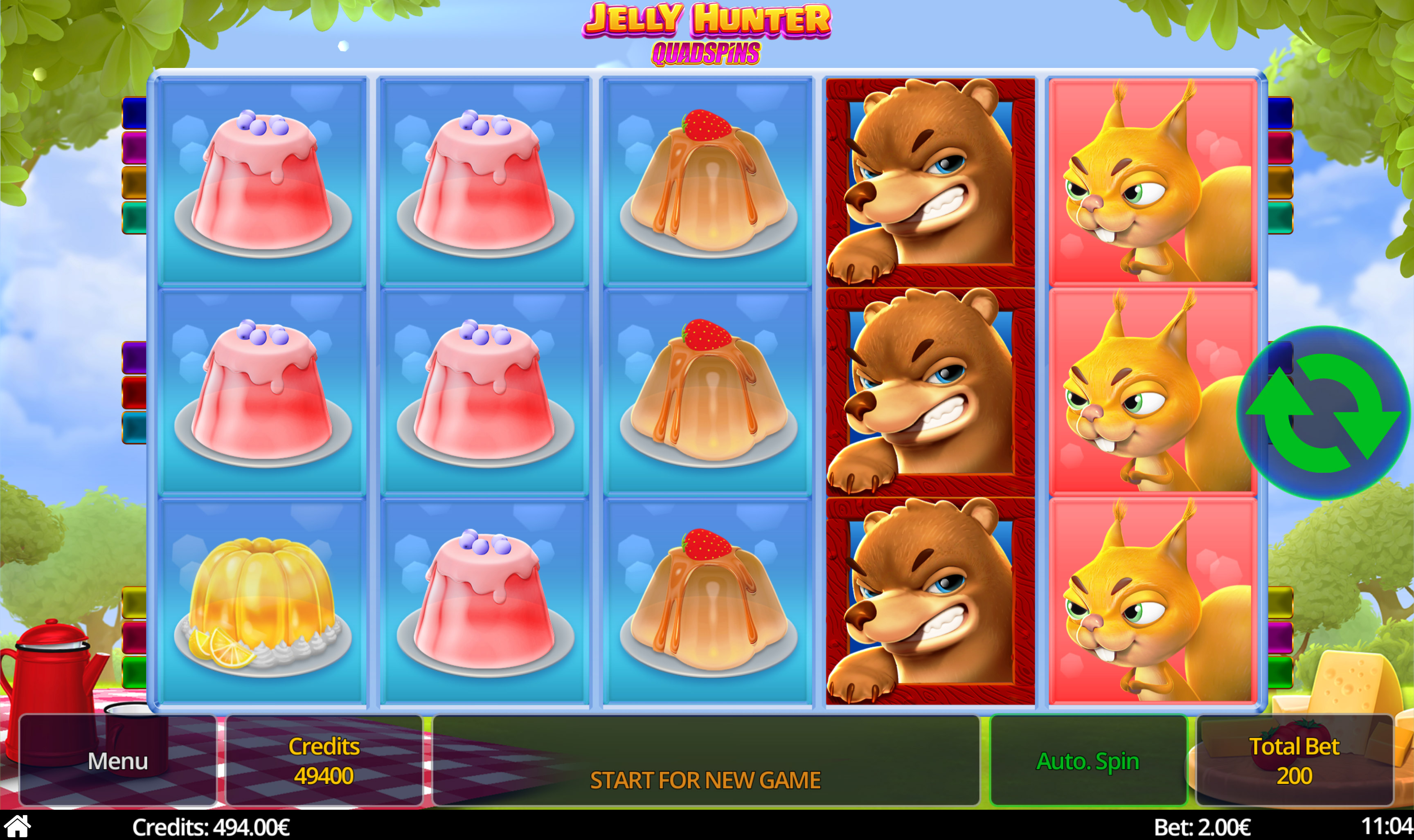 Jelly Hunter Quadspins