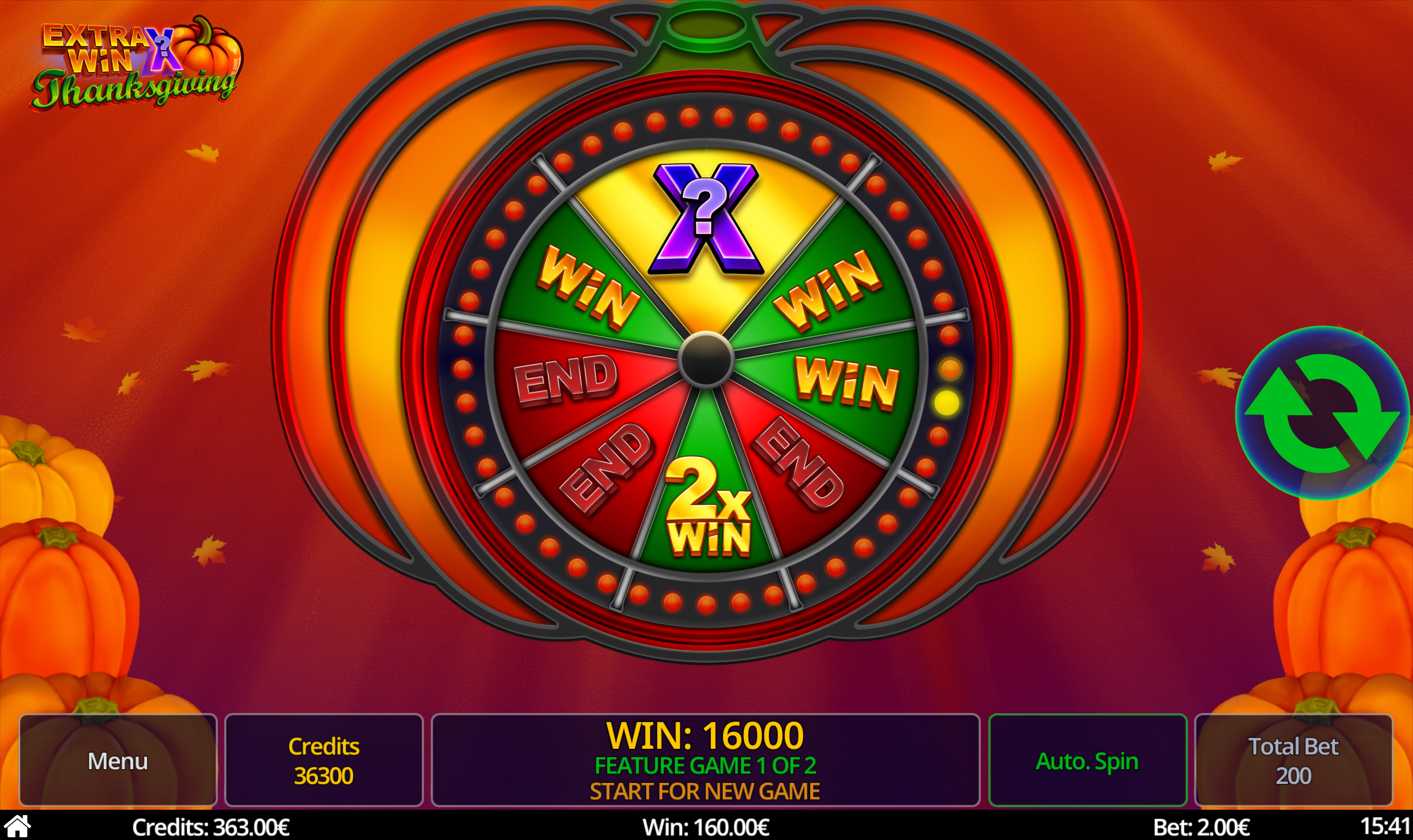 Extra Win X Thanksgiving