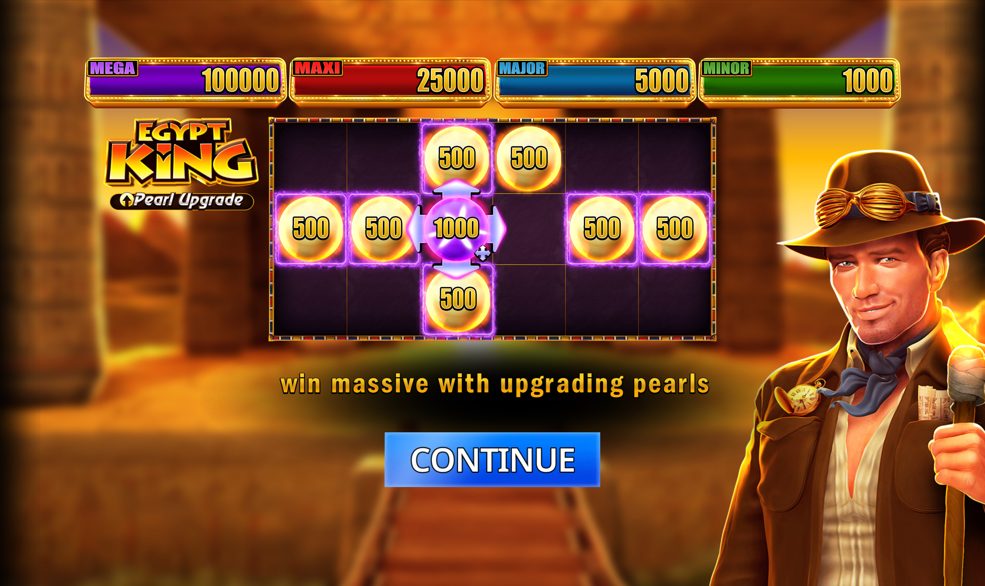 Egypt King Pearl Upgrade