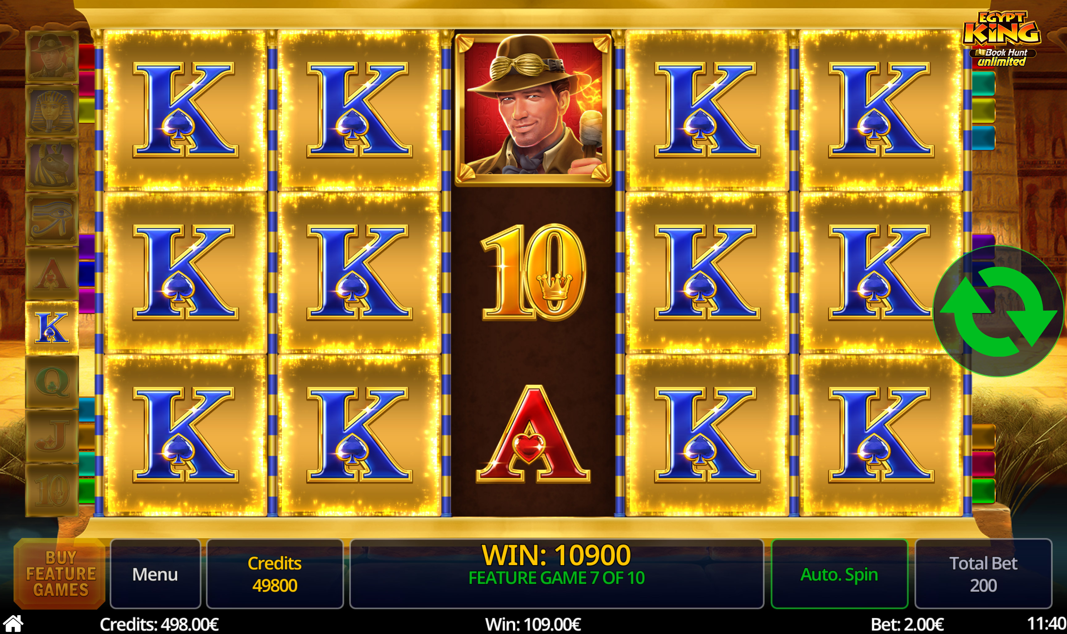 Egypt King Book Hunt Unlimited