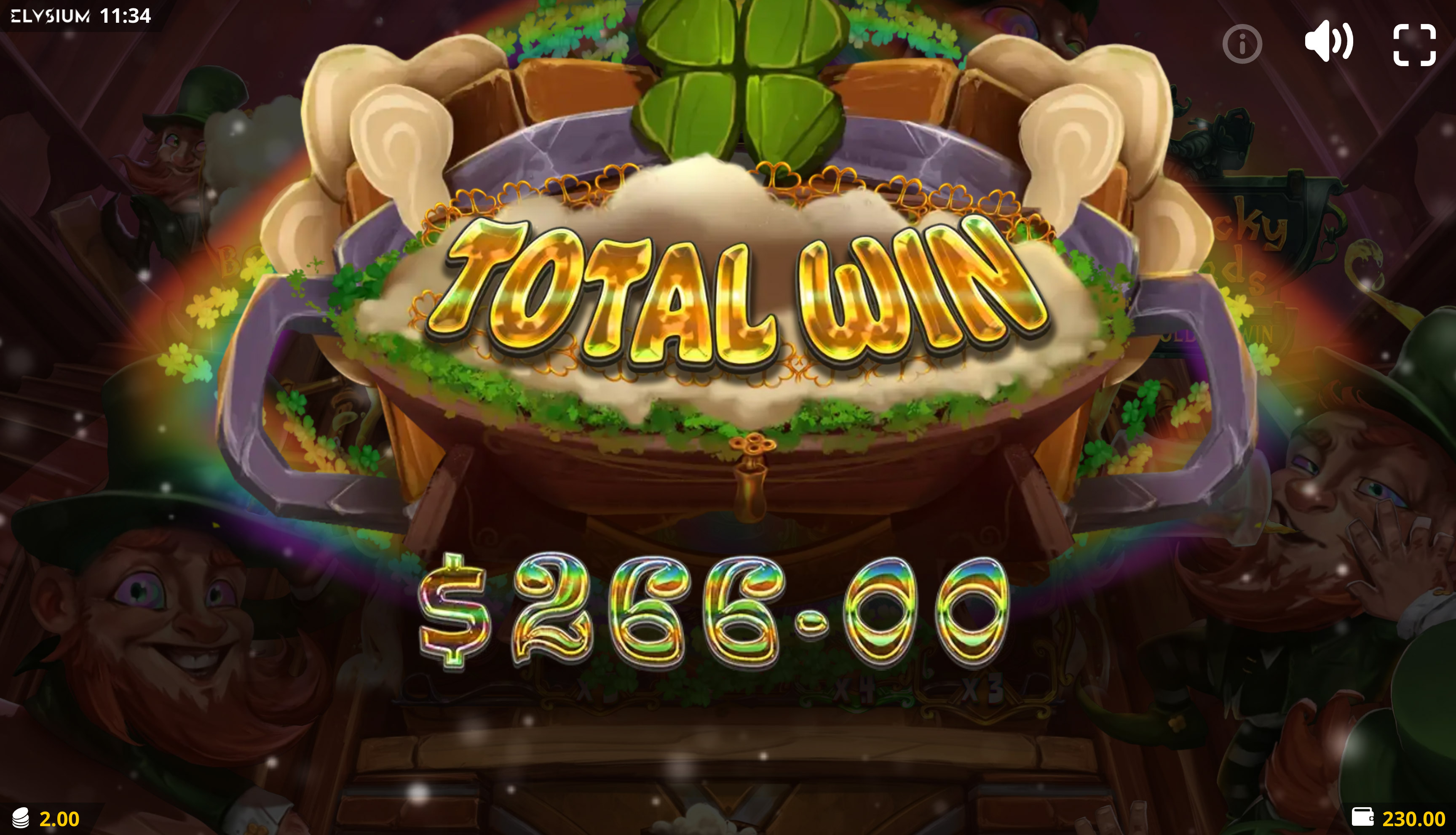 Lucky Lads Hold & Win