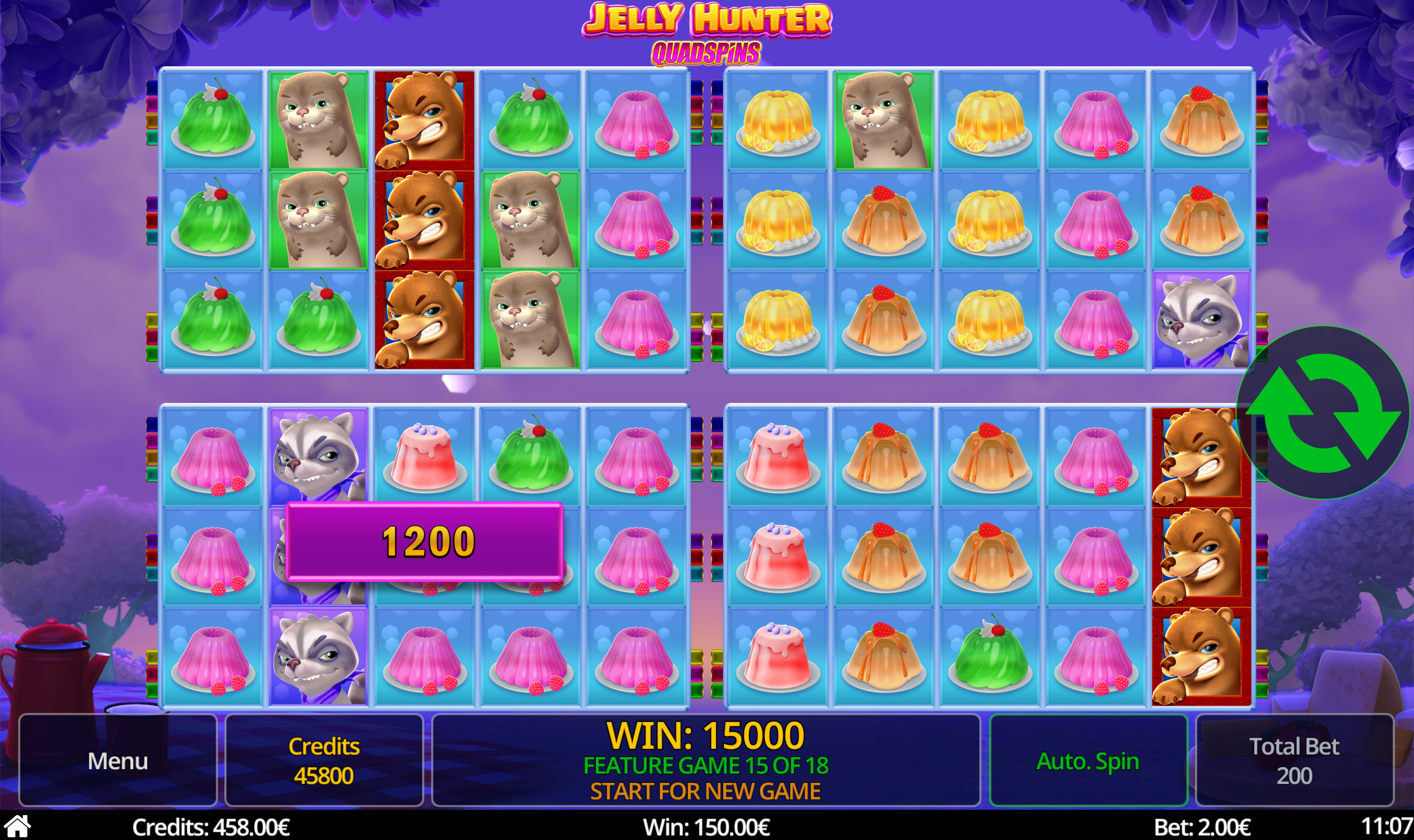 Jelly Hunter Quadspins