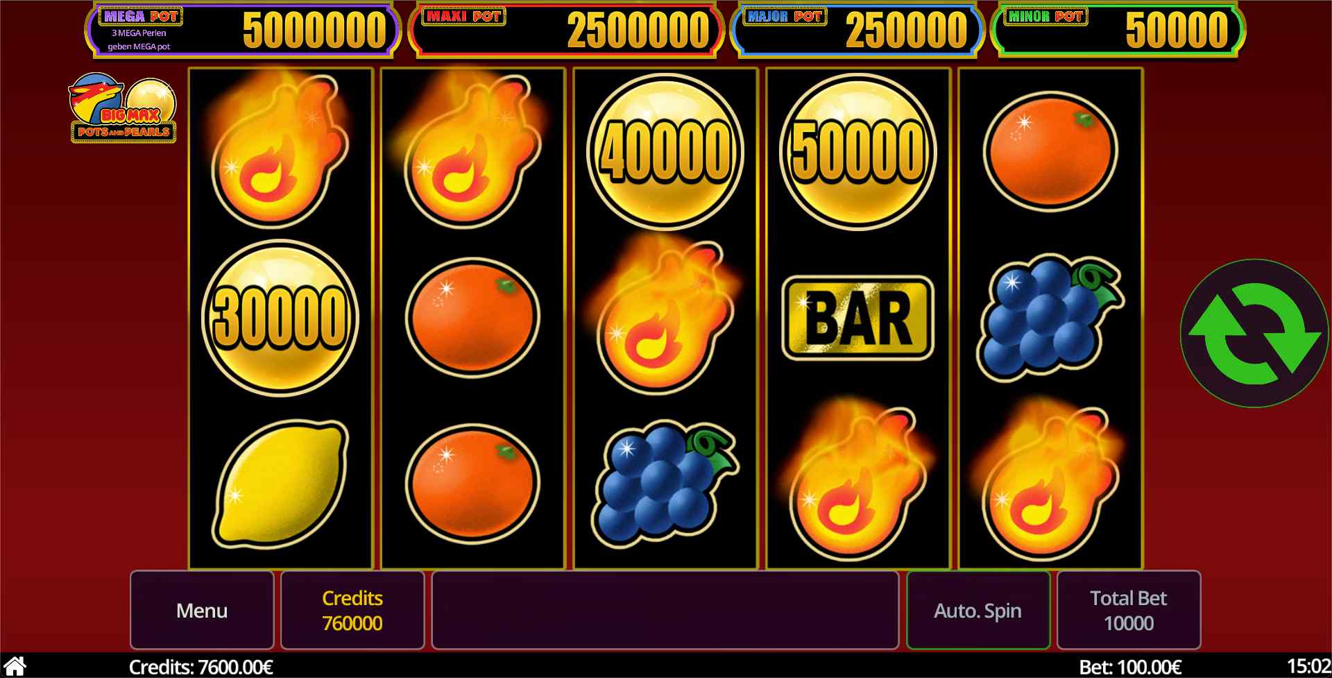 Big Max Pots and Pearls