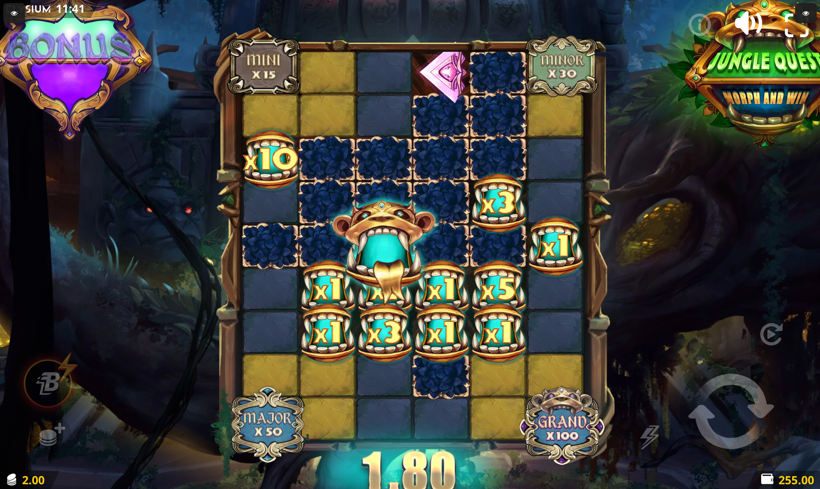Jungle Quest Morph and Win