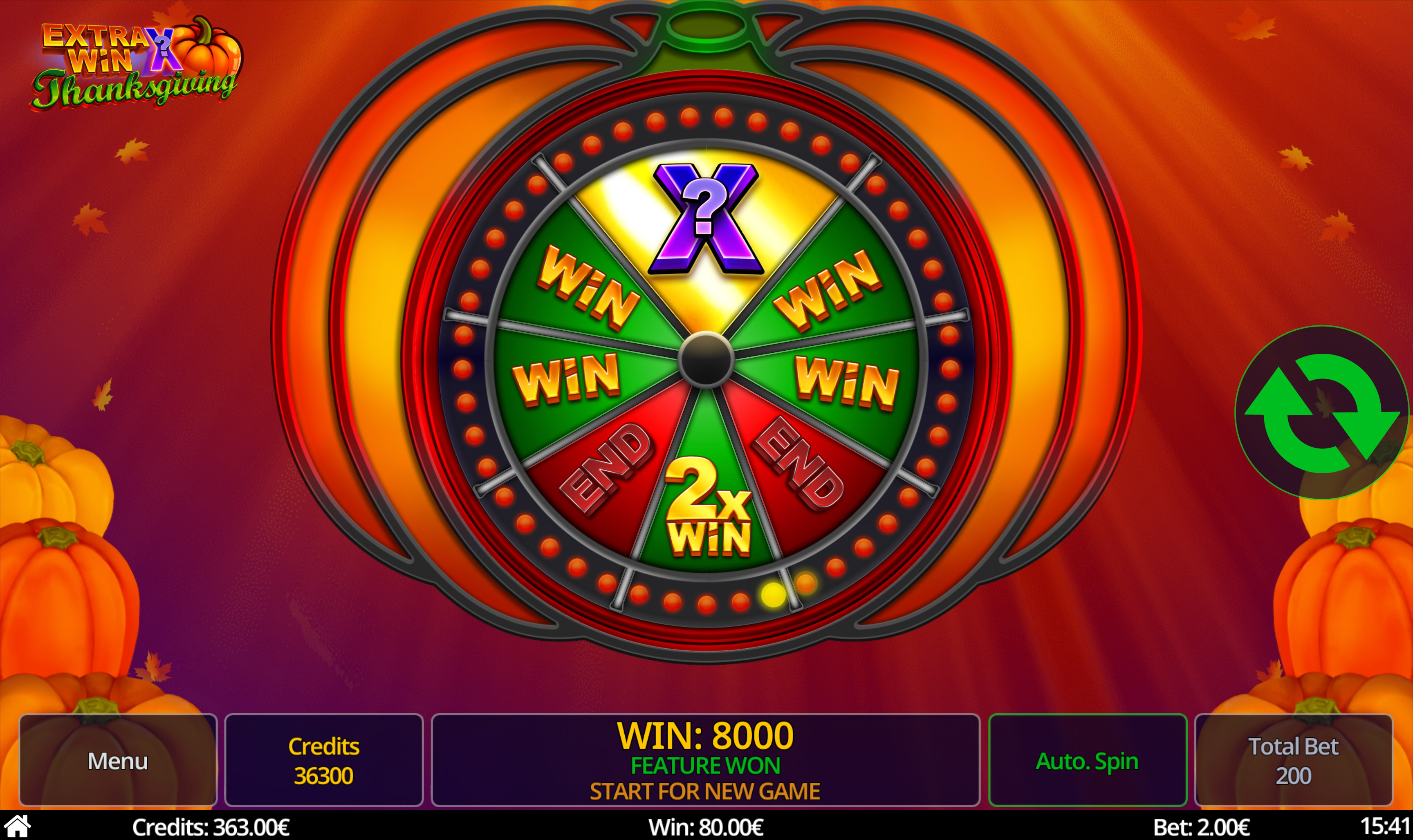 Extra Win X Thanksgiving