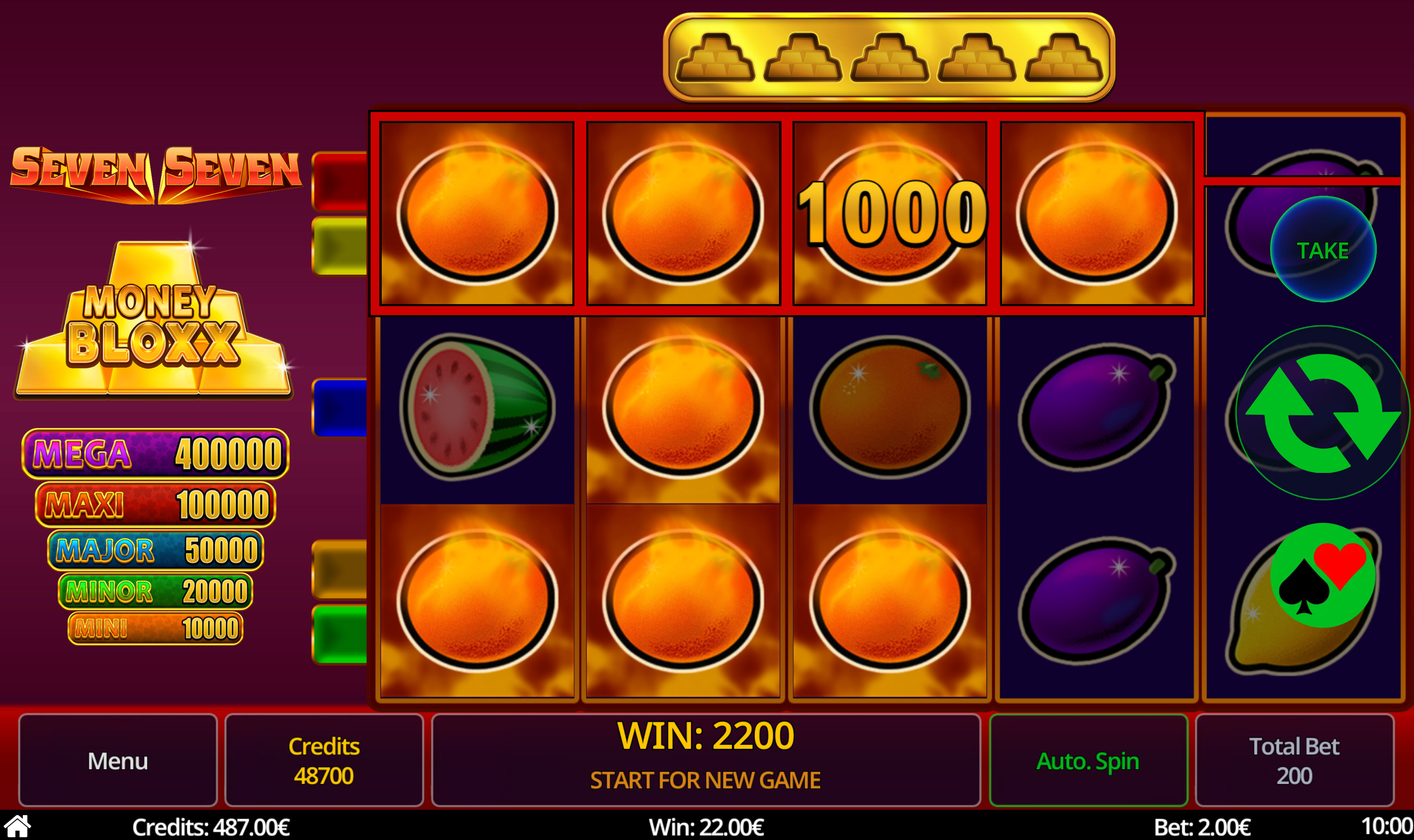 Seven Seven Money Bloxx