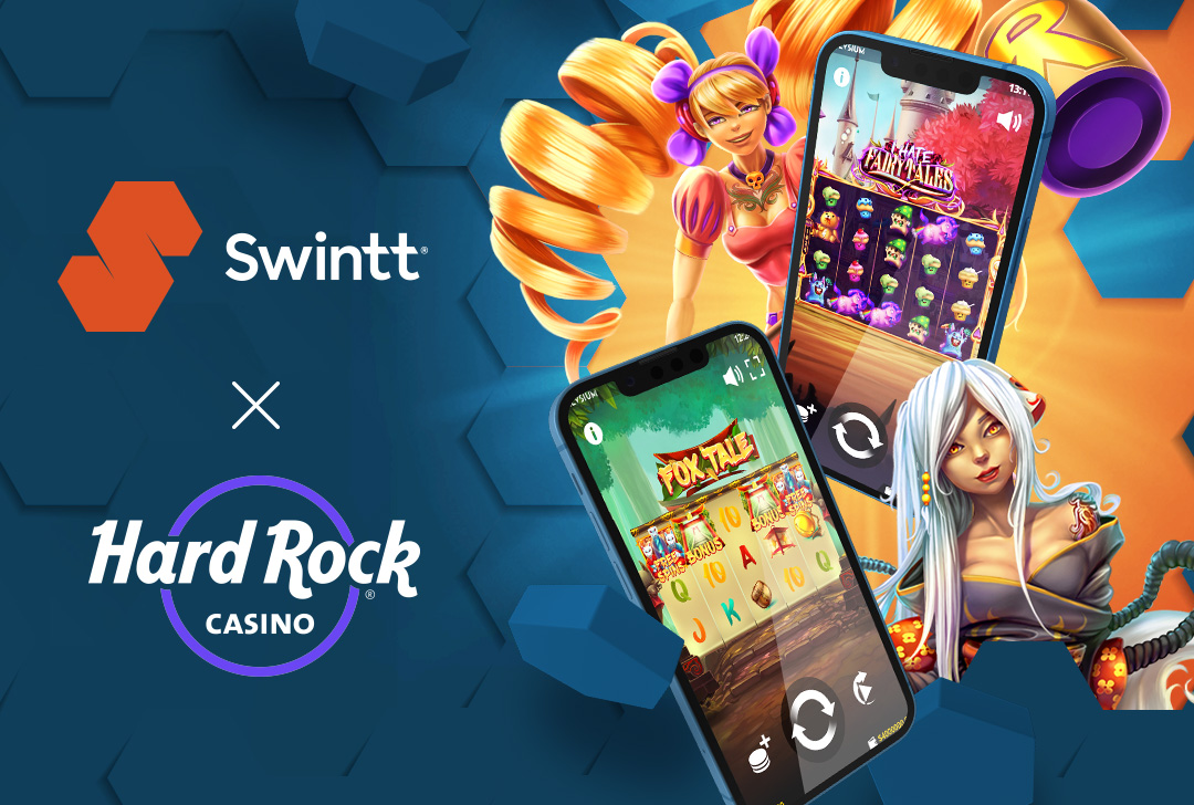 Swintt games live at HardRockCasino.nl