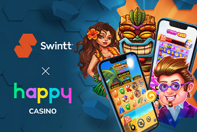 HappyCasino goes live with full suite of Swintt Games